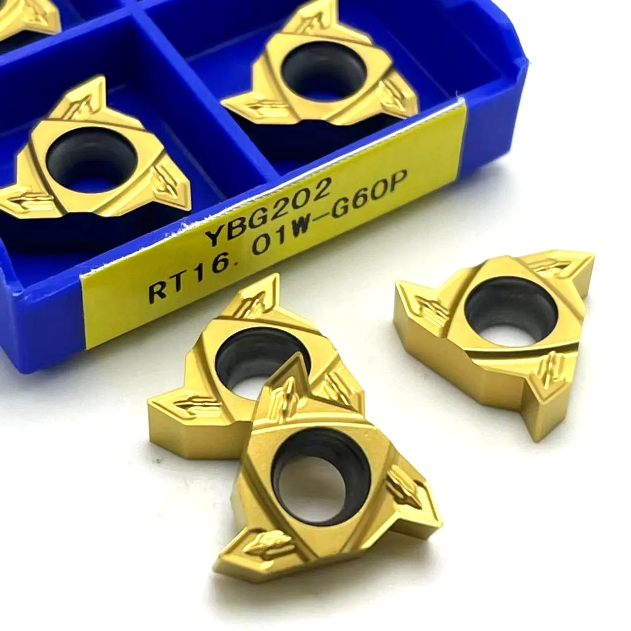 RT16.01W-G60P RT16.01N-G60P YBG201 High-quality thread cutting Carbide inserts CNC lathe cutting tools