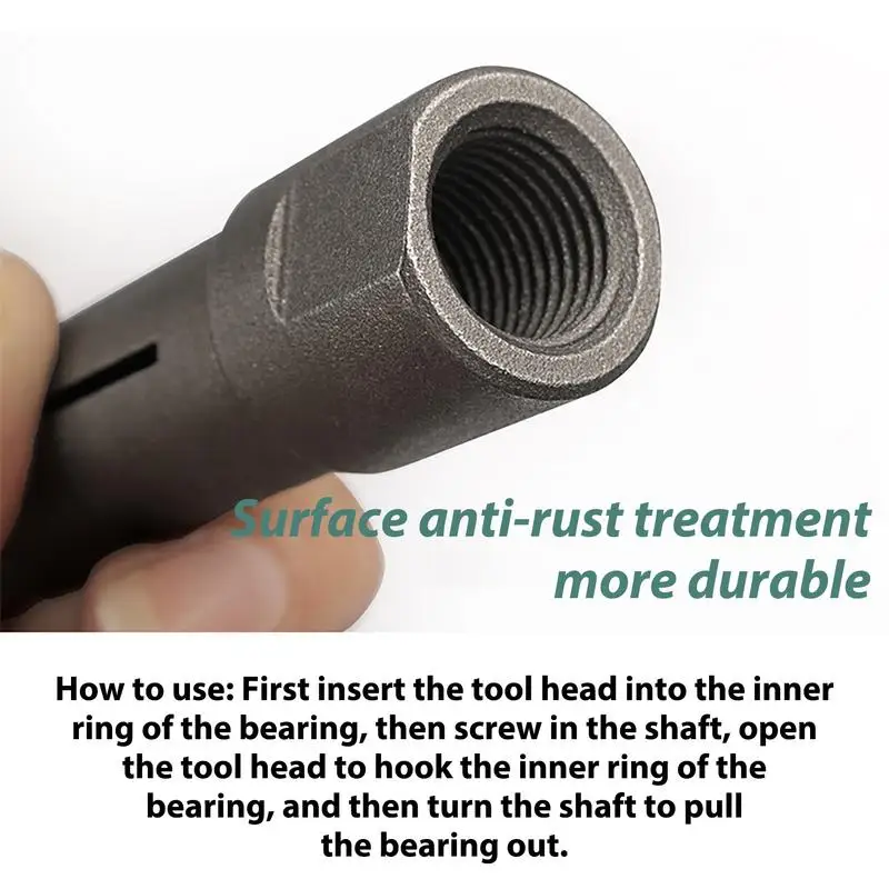 Motorcycle Bearing Removal Tool Motorcycle Inner Bearing Extractor Car Repair Tool For Motorcycle Battery Car SUV Bike Battery