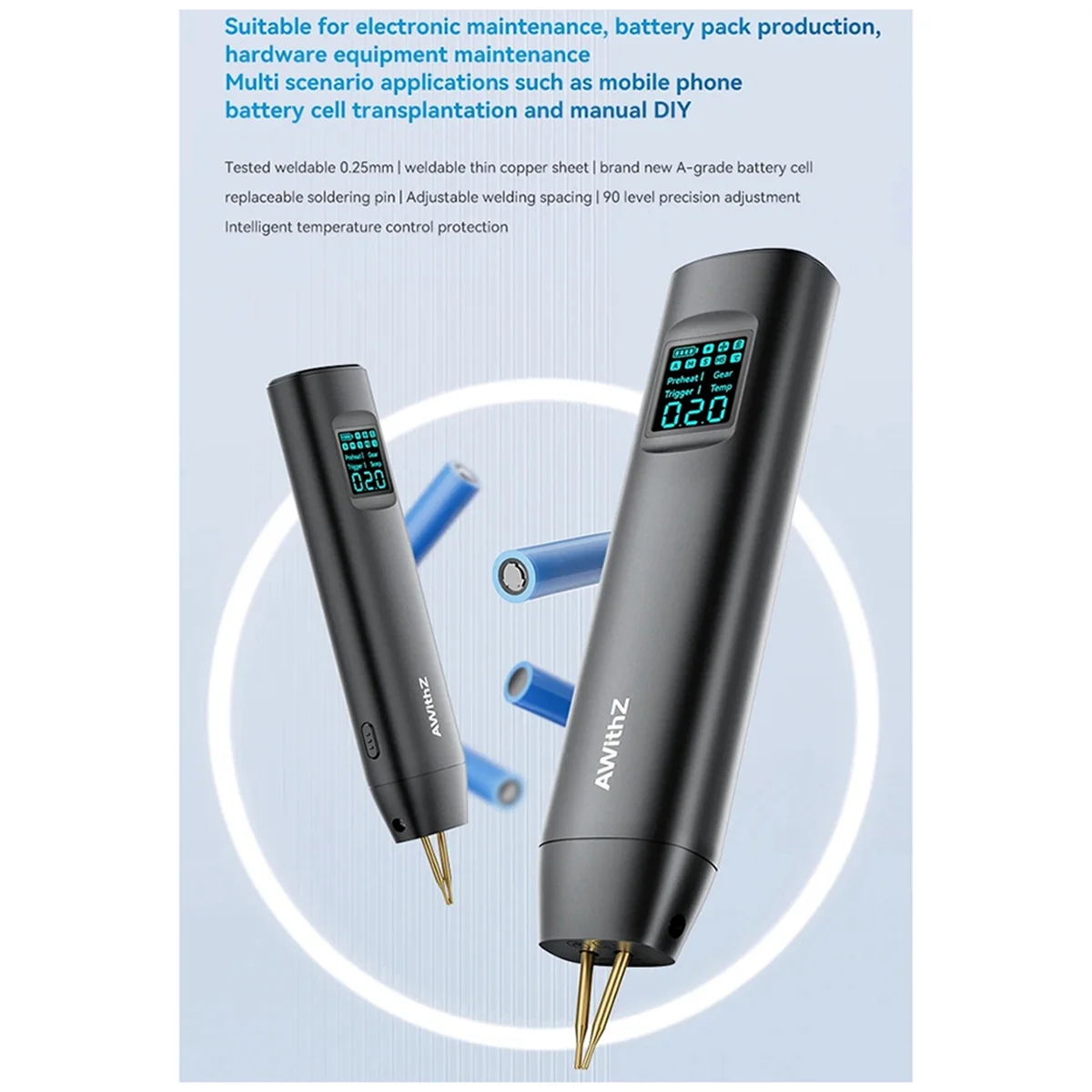 

Y31A Portable Battery Spot Welder DIY Mini Welding Machine 18650 Battery Pack Nickel Strip and Nickel Belt Welding