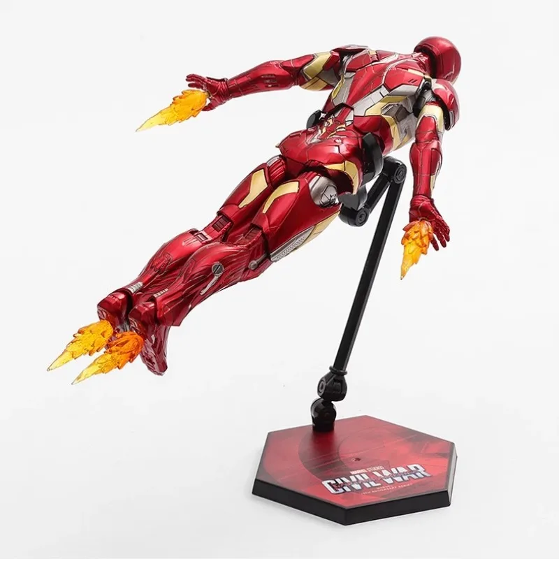 Super ! Figurine Iron Man MK85 Avengers - Statue de collection Marvel |   Jouet en boîte mystère |   Cadeau du Nouvel An pour les fans cosplay