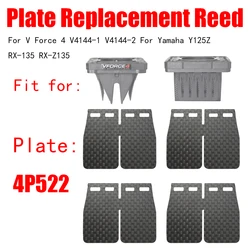 Carbon Fiber Plate 4P522 Replacement Reed valve For V Force 4 V4144-1 V4144-2 For Y125Z RX-135 RX-Z135