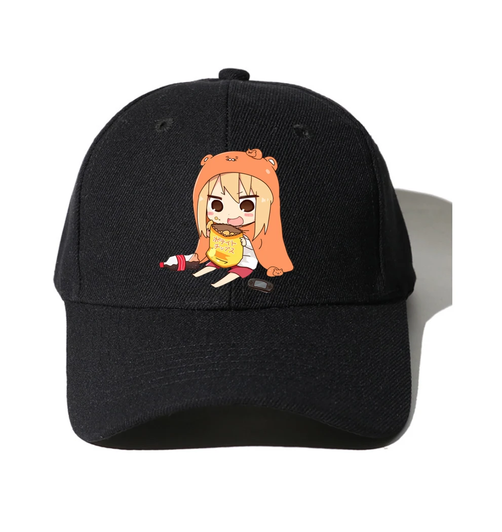 Teenagers Hip Hop Caps  Baseball Cap Spring Autumn Men Snapback Dad Hat  Baseball Cap for aniem Himouto! Umaru-chan Cartoon Hat