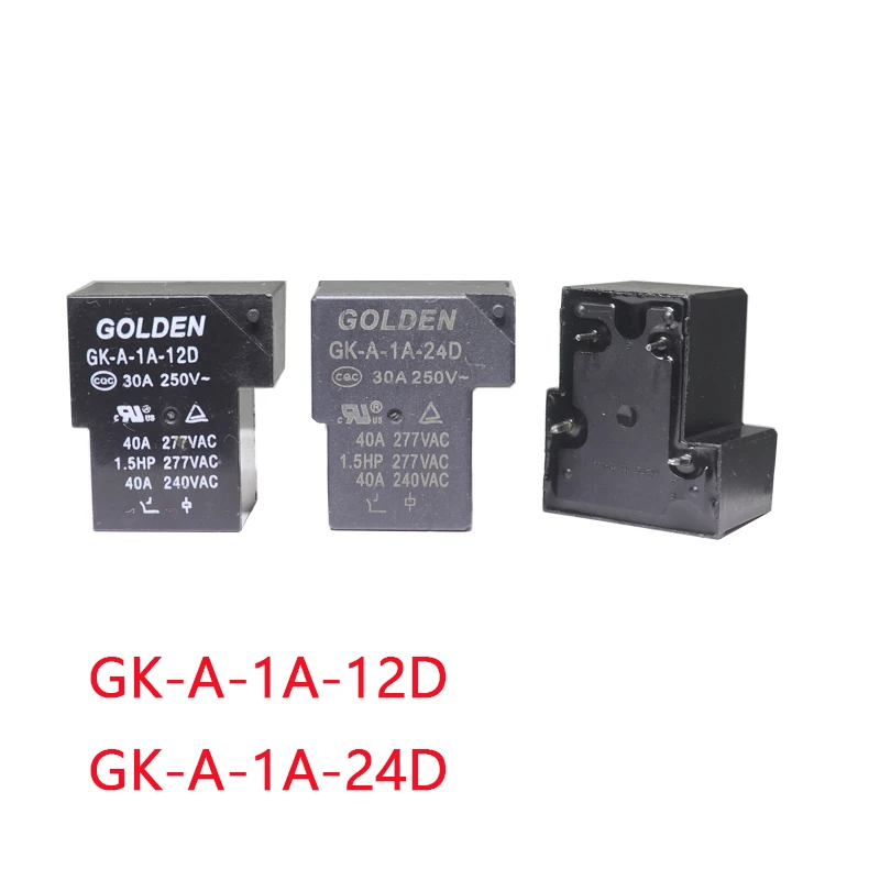 【3-1PCS】Relay GK-A-1A-12D 12VDC GK-A-1A-24D 24VDC 30A DC12V DC24V Power Relays DIP-4PINS