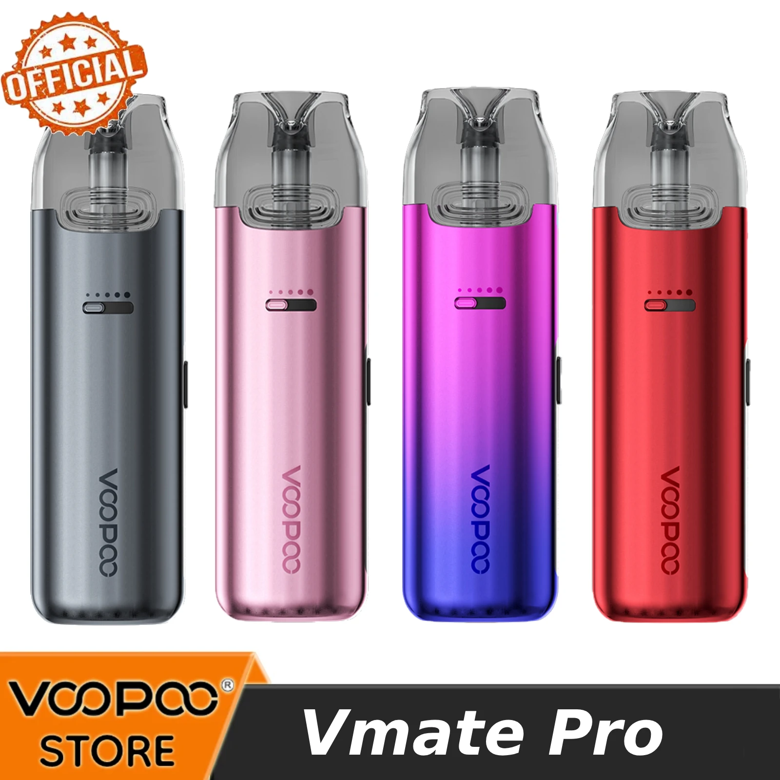 Official  VOOPOO Vmate Pro Kit 25W Electronic Cigarette Vape 900mAh Battery with 3ml Vmate V2 Cartridge 0.7/1.2ohm Vaporizer