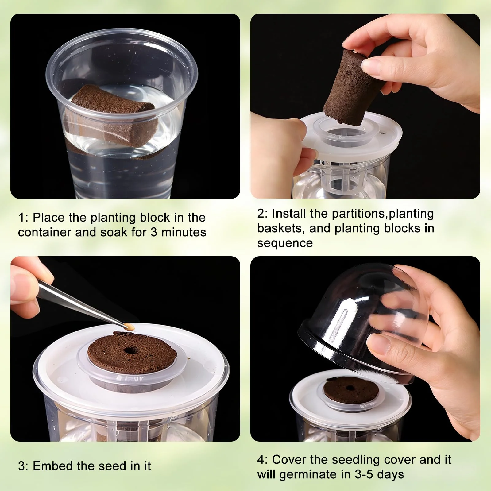 Plastic Hydroponic Seed Planti - Net Pot 3 Inch review and price