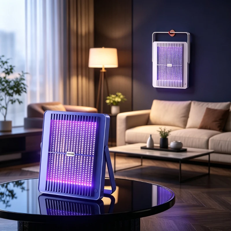 2000mAh Rechargeable Mosquito Fly Killer Lamp Electric Grid Insect Trap Plug In Cordless Indoor Home Bedroom Use 모기 퇴치 램프