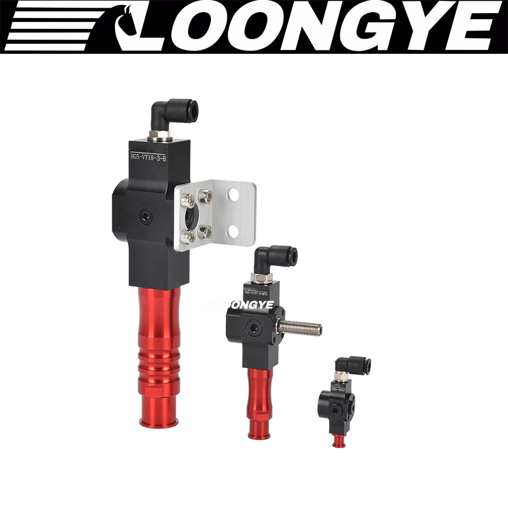 LOONGYE HGS Multi-Estágio HGS-VK05-VI02-2-VT20-3 Bomba Pneumática a Vácuo Automática PIAB VGS Fluxo de Sucção de Pressão Negativa