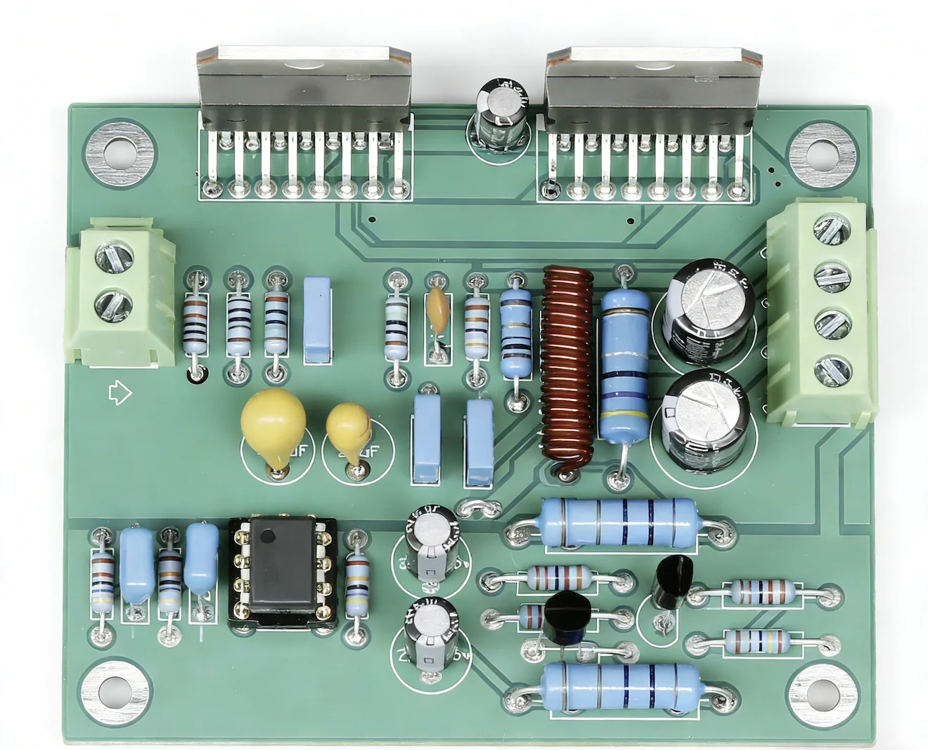 LINN LK140 Circuit, Mono 90W Power Amplifier Board (with TDA7293 IC), Japanese KOA Audiophile-Grade Resistors