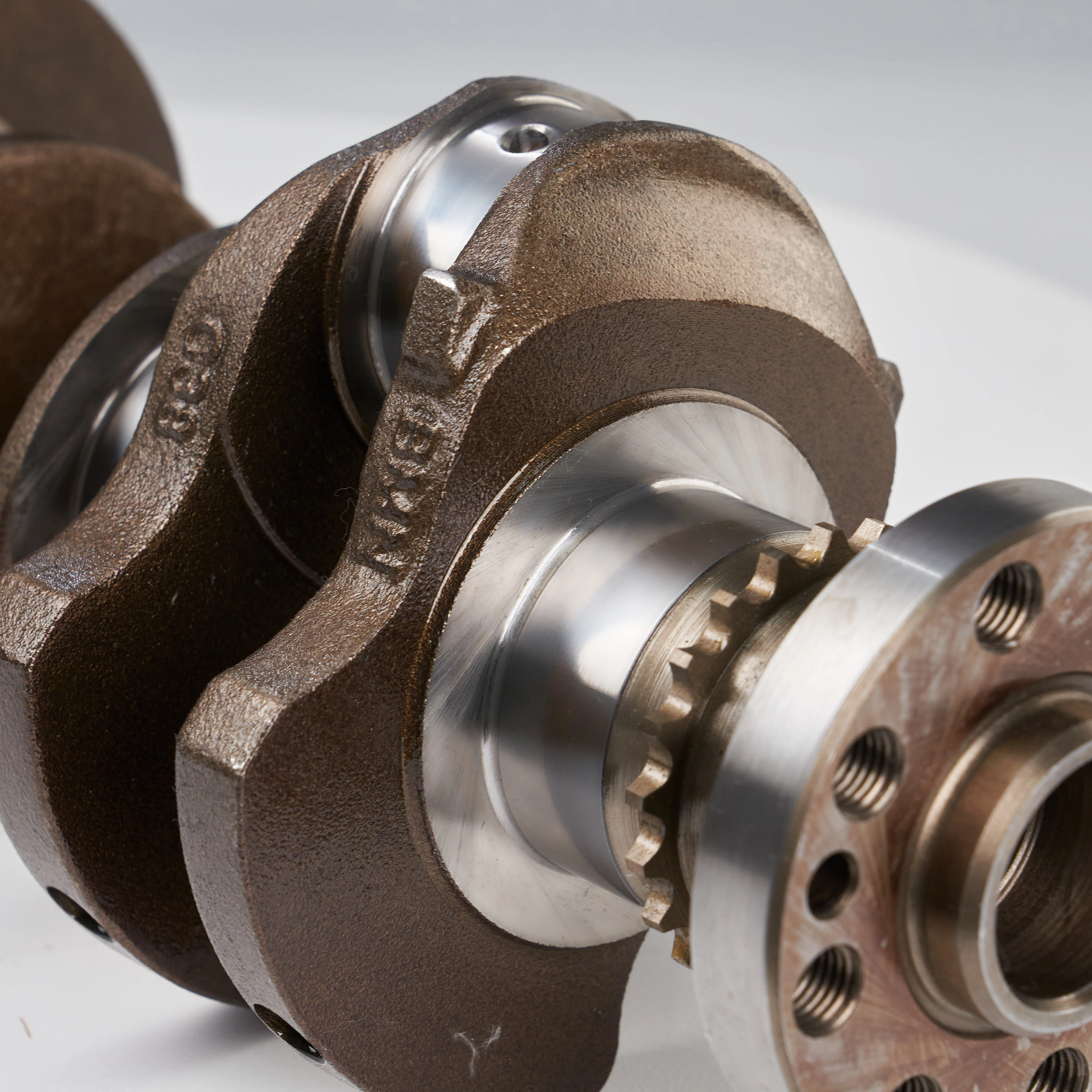 Cigüeñal N57D30A/B 3.0L para BMW F30/F10/X5 E70, 8 contrapesos, envío gratis, carrera de 90mm OE11217799970