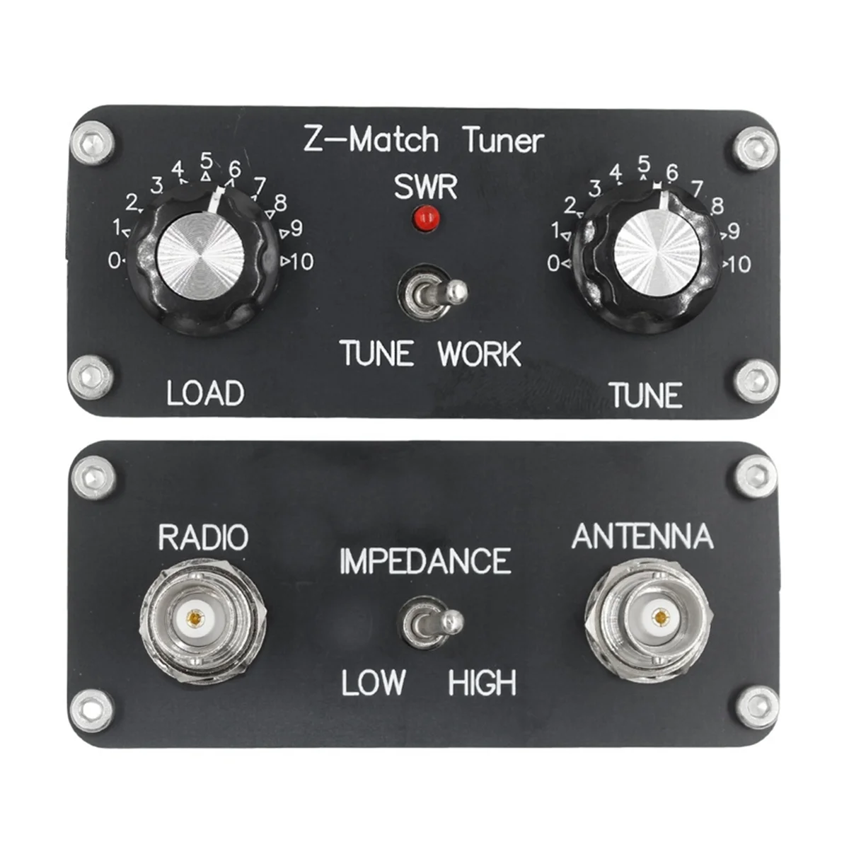 

A64E QRP Z-Match Manual Tuner Antenna 5W Tuner 3-28 MHz Antenna Tuner HAM