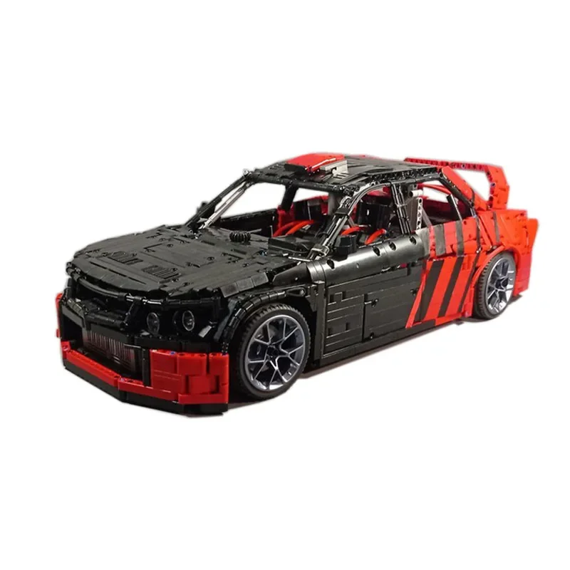 

New MOC-152741 Mitsubishi Lancer Evo 8 WRC05 Supercar Splicing Assembly Building Block Model4098 Parts Brick Children's Toy Gift