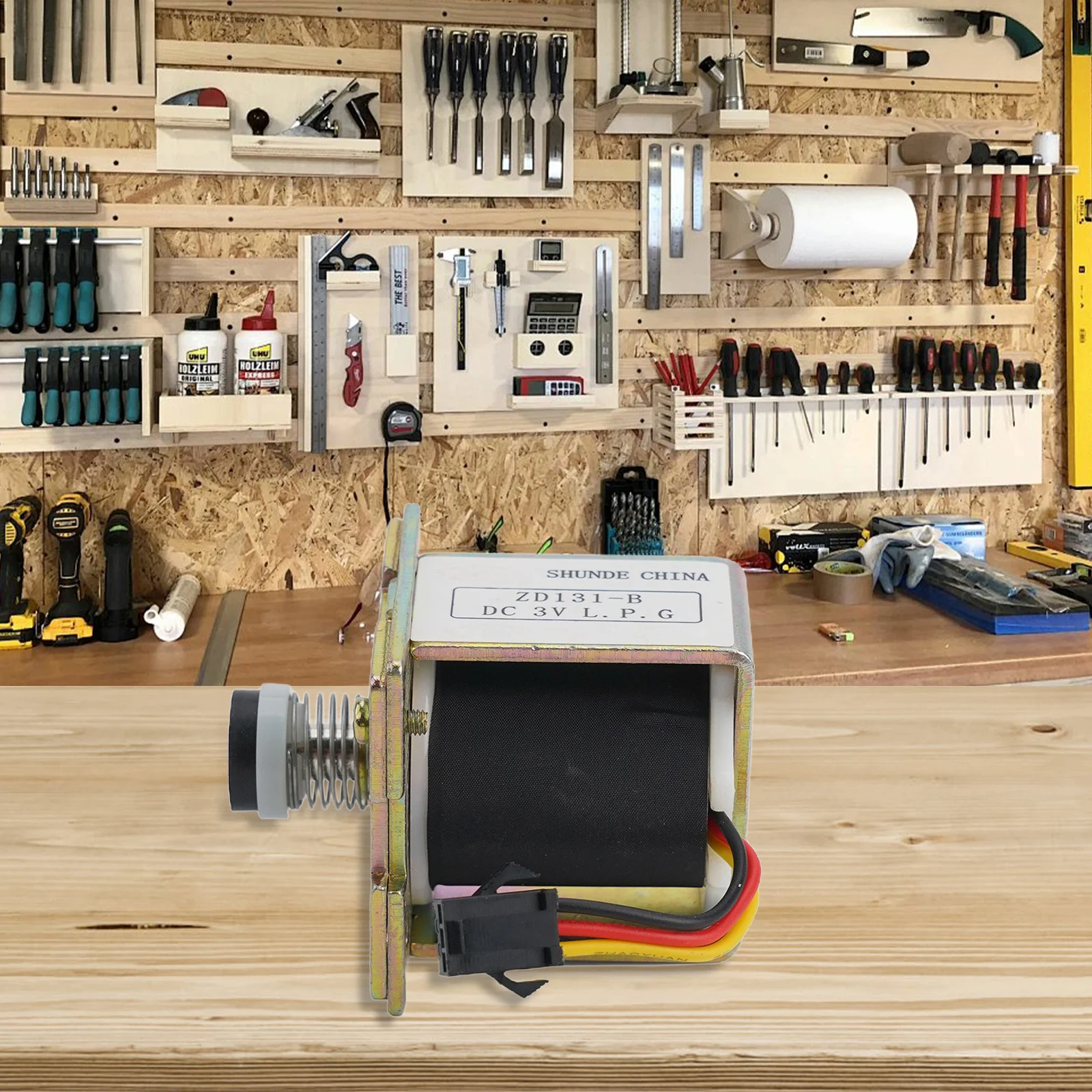 Reliable Performance Gas Water Heater Connector Solenoid Valve 3 Pin DC24V for 3v Sturdy Metal Construction Reliable
