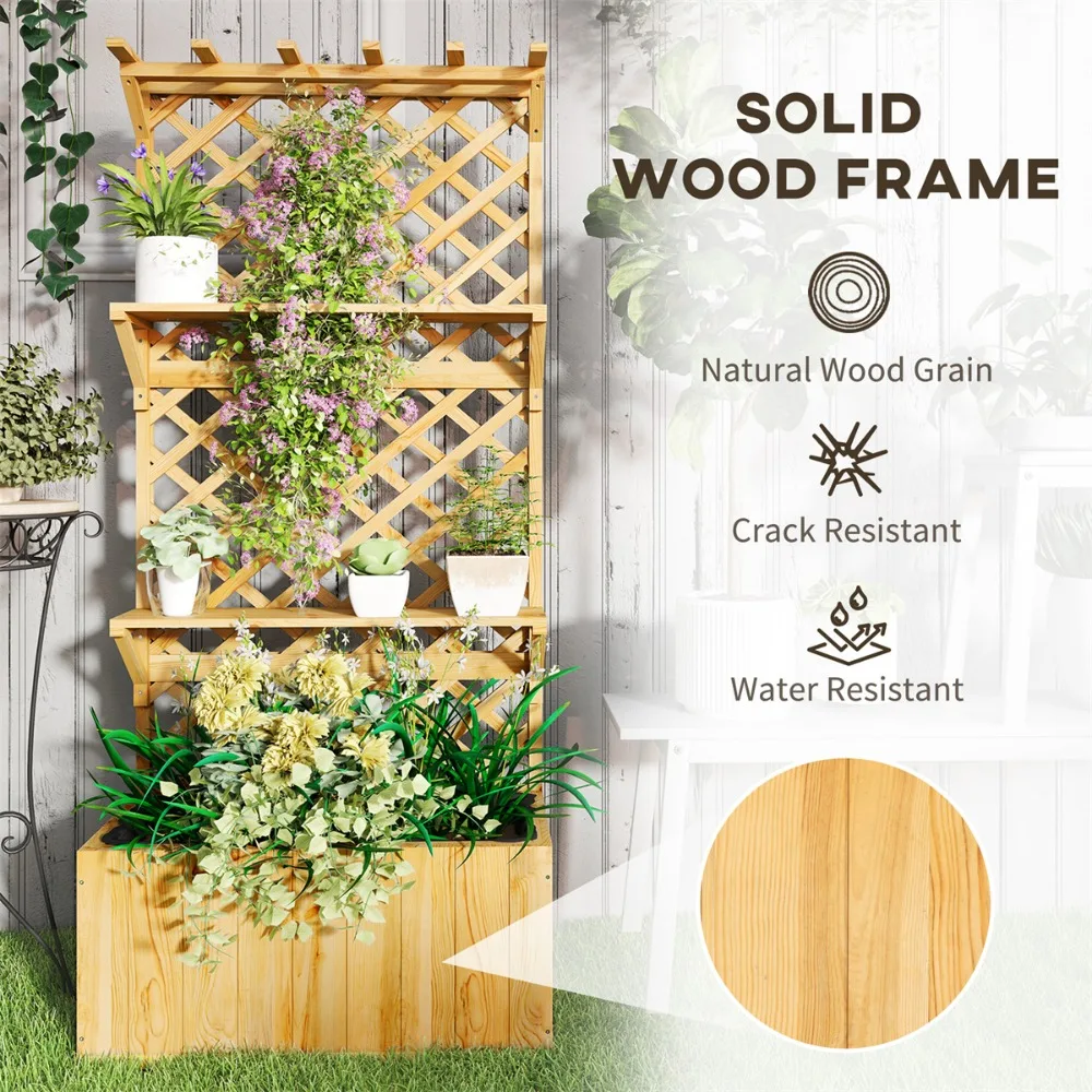 

Elevated Garden、Raised Garden, Plant Shelves