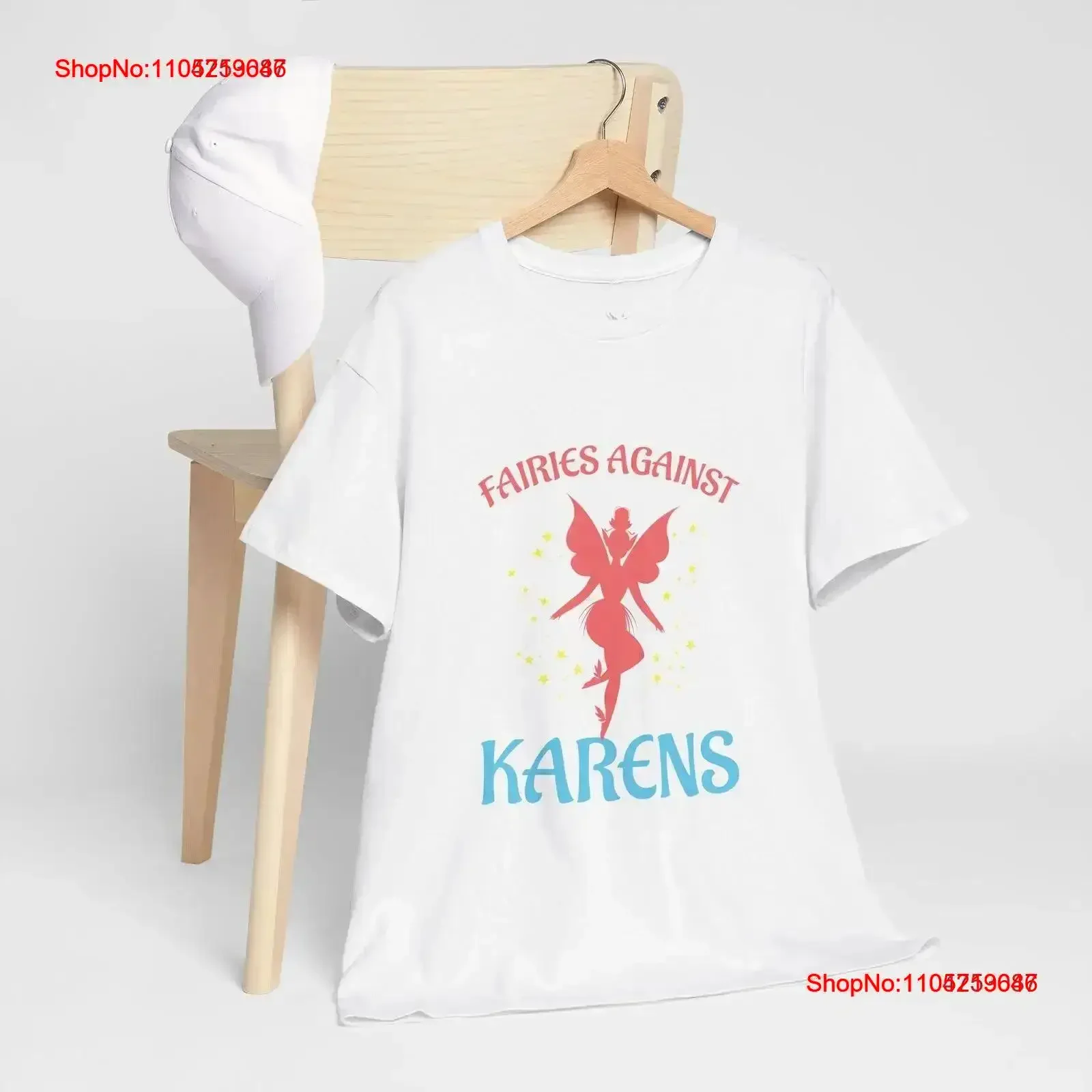 Fairies Against Karens Meme Saying Quote Sarcastic Joke T Shirt Soft vintage Washed Breathable designer clothes homme vintage
