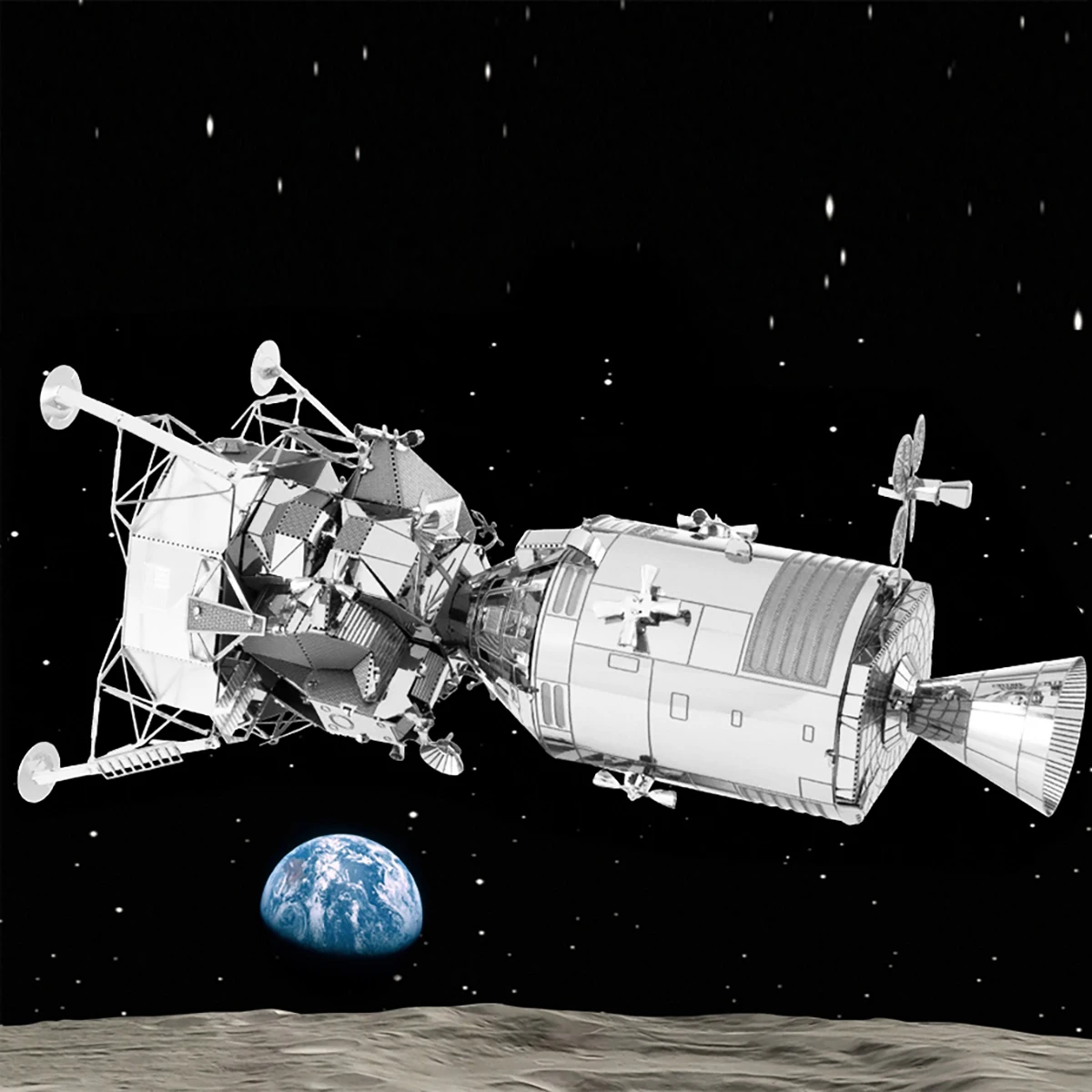 APOLLO 3D metal puzzle kit DIY Laser Cut puzzle puzzle children puzzle toys