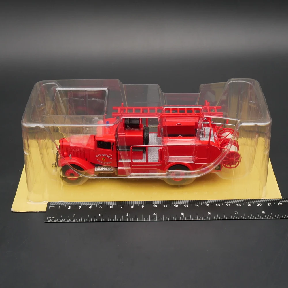 

Diecast Ixo 1:43 Scale Citroen P45 Citroen Fire Engine Pump Truck Alloy Car Model Collectible Toy Gift Souvenir Display Ornament
