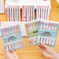 3 Set Candy Color Cat Claw Writing Creativity 6 Color Cute Art Marker Graffiti Pens