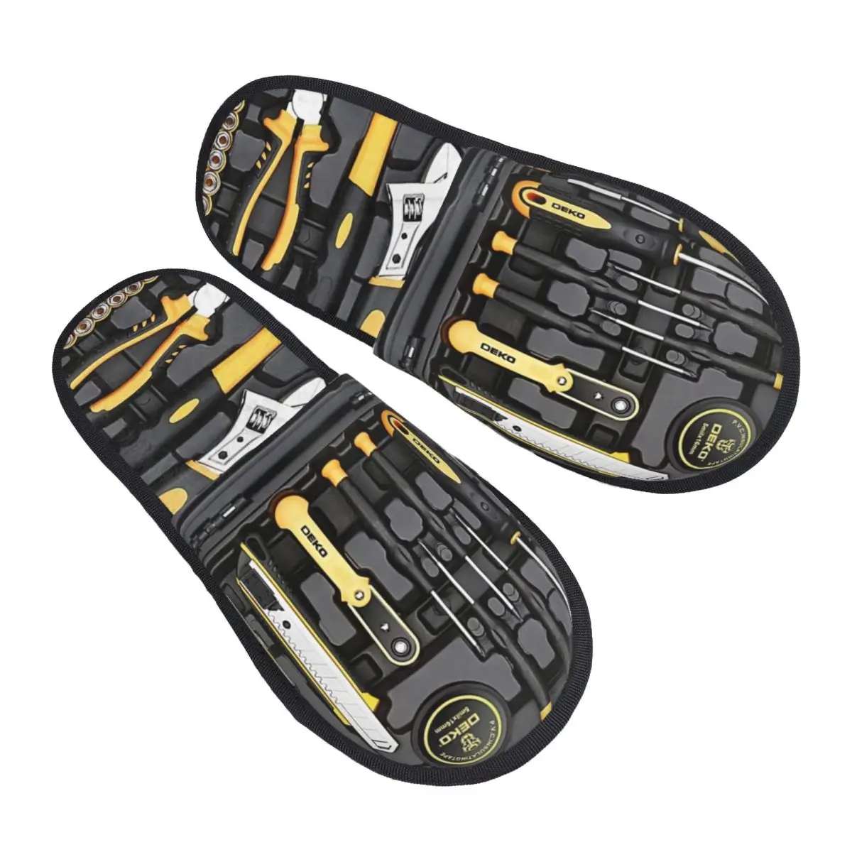 

Memory Foam Slippers Women Cozy Warm Mechanic House Slippers