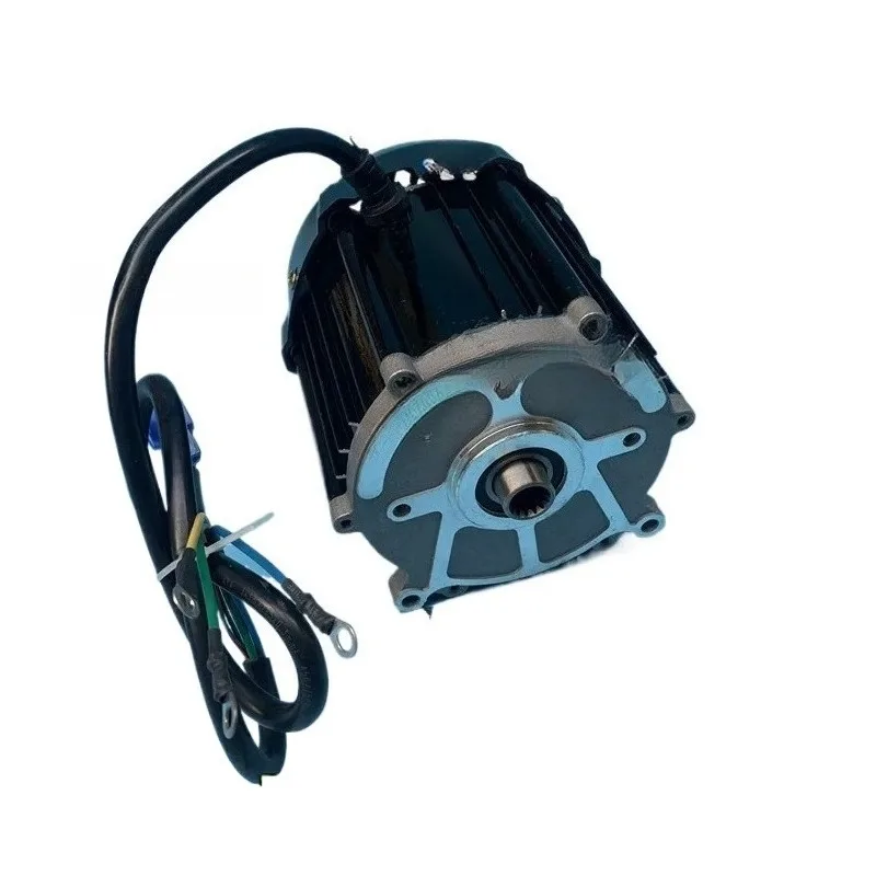 5 Hole 14 Tooth 48V 60V 500W-1000W Brushless Differential Motor Pure Copper Electric Tricycle E Rickshaw Drive Motor
