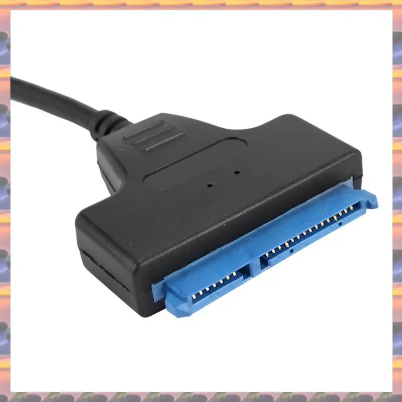 

(Flash Sale) 3X USB 3.0 To 2.5 Inch SATA Hard Drive Adapter Cable SDD SATA To USB 3.0 Converter-Black