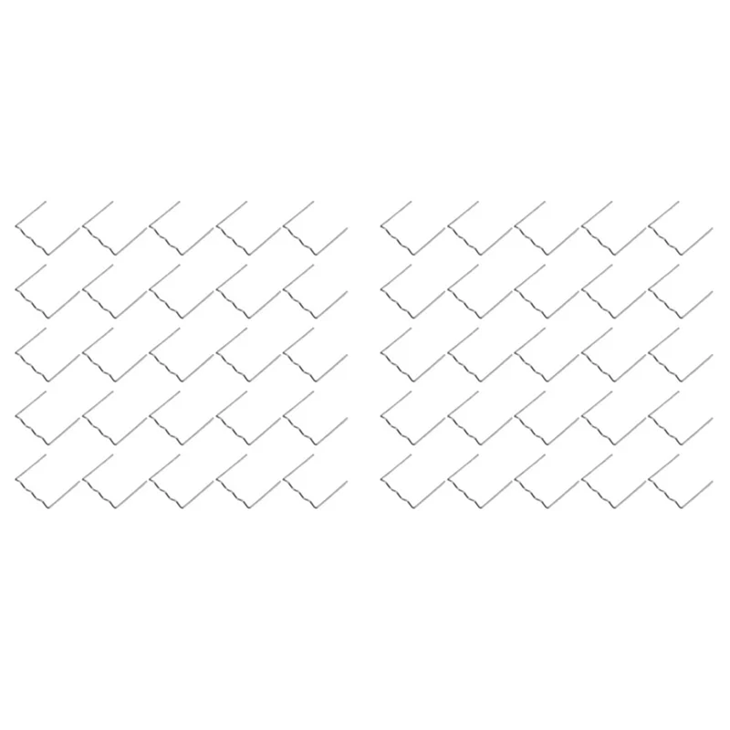 

A53Q-2000Pcs Metal Standard Pre Cut 0.6Mm Hot Staples For Plastic Stapler Car Bumper Repair Hine Welder Wires Car Repair Tool