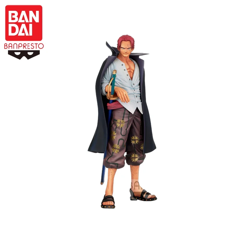

В наличии: Оригинальная фигурка BANDAI BANPRESTO ONE PIECE Шанкс (MSP), новая, в коробке, коллекционная модель, игрушка.
