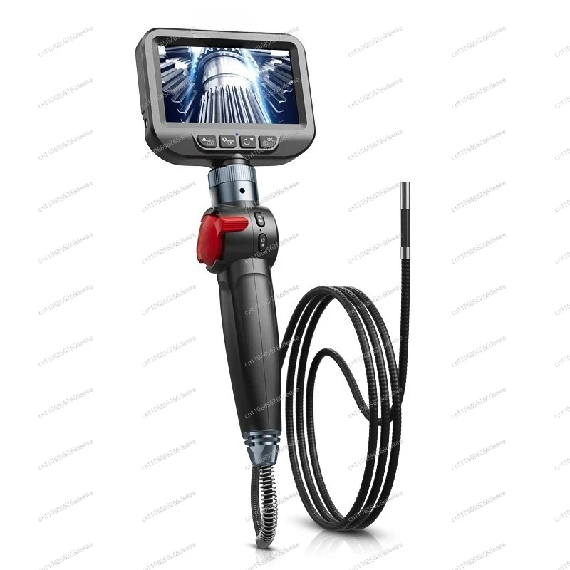 

Handheld High Temperature Resistant Industrial Endoscope, Full View 360° Rotating Probe for Automobile Engine Maintenance