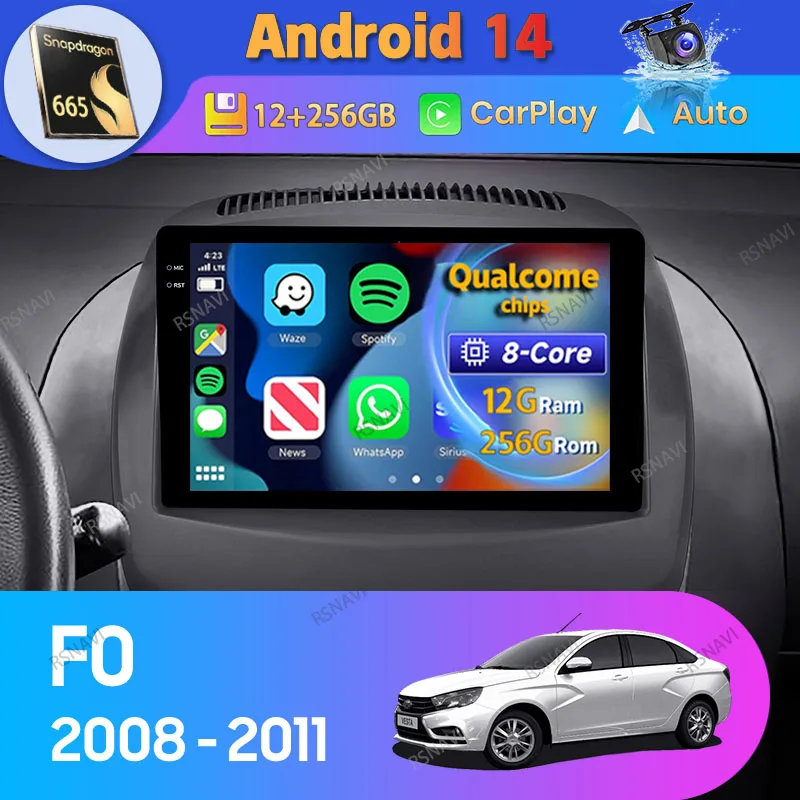 

Android 14 Carplay Auto For BYD F0 2008 2009 - 2011 Car Radio GPS Navigation DVD Video Multimedia Head Unit 2 Din Stereo Player