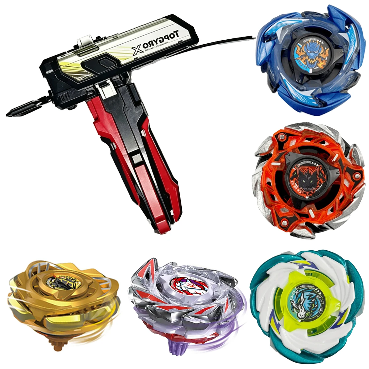 Top X Gyro Pack UX17 CX01 CX12 CX11 CX07 CX08 CX05 Phoenix Unicorn CX Combat Gyro, passender Sender, Kampfspielzeug für Jungen