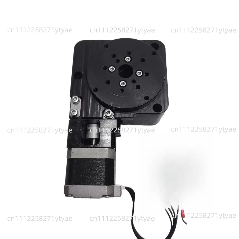 R-Axis Electric Rotary Table  Electric Indexing Table with 360° Rotation and Worm Gear Drive