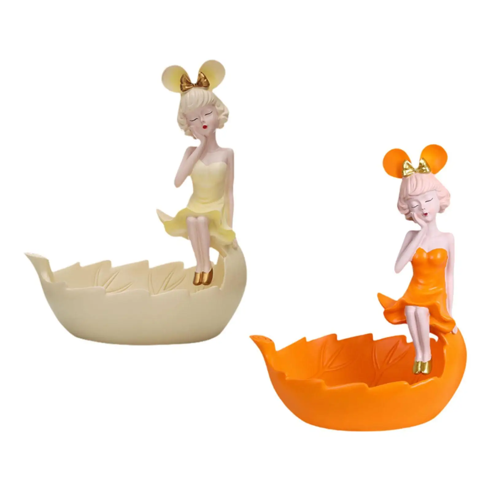 مجوهرات حلية صينية فتاة تمثال الفن الحديث هدية عيد ميلاد وعاء المفاتيح وعاء الحلوى لغرفة المعيشة الغرور مدخل مدخل غرفة نوم