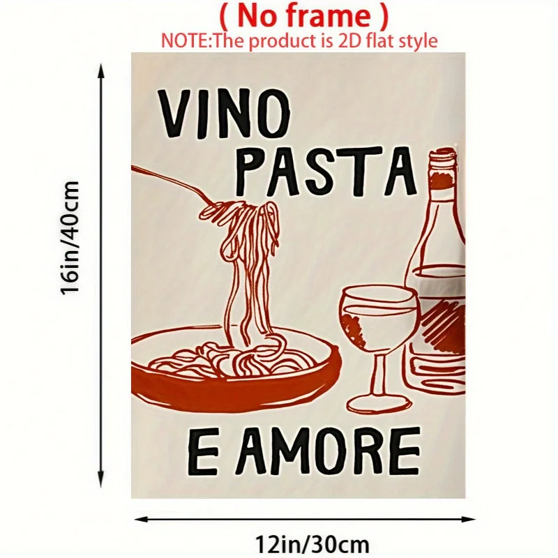 2D Flat, Vino Pasta Amore