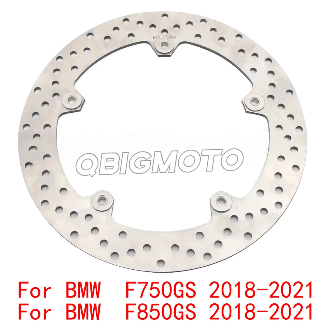 1PCS 305mm Front Brake Disc Rotor Brake Pads For BMW F750GS F850GS F750 F850 GS 2018 2019 2020 2021 view 2