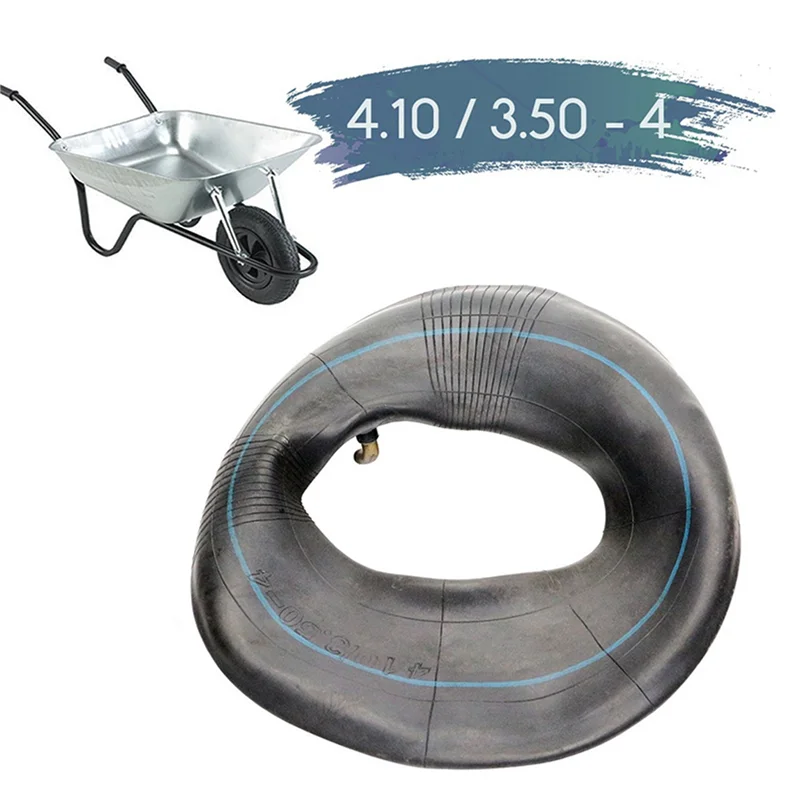 

5X 4.10/3.50-4 Inner Tube For Wheelbarrows, Tractors, Mowers, Carts Electric Three-Wheel Four-Wheel Scooter ATV-A93R