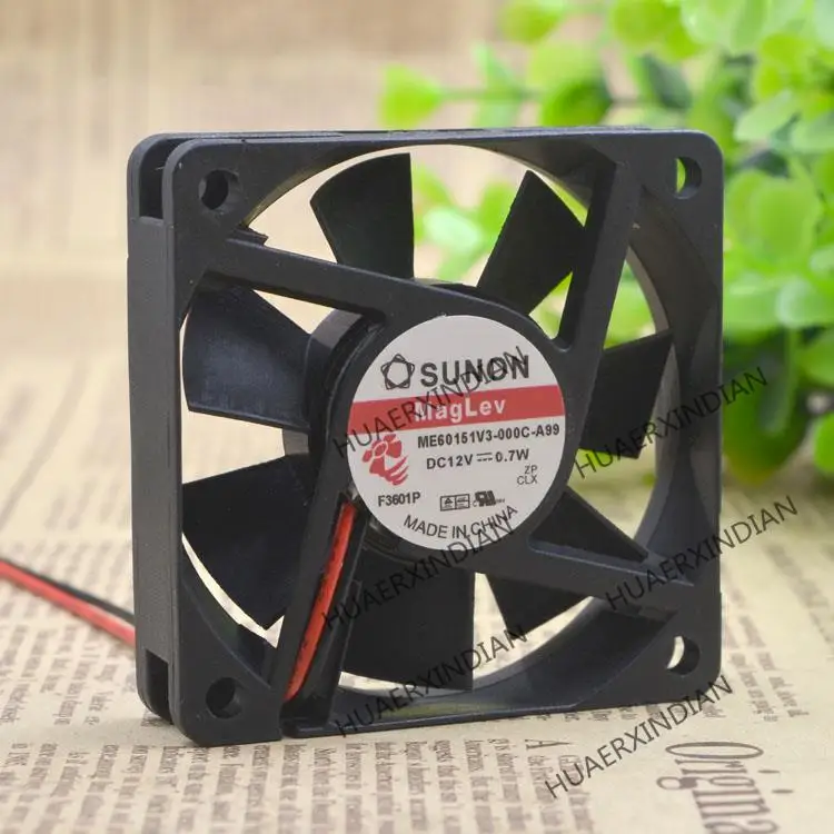 Nuovo ME60151V3-000C-A99 6015 12V 0.07W 6cm Kit di assemblaggio ventola di raffreddamento
