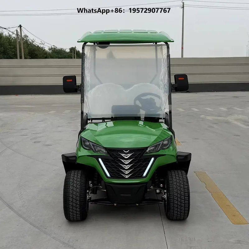 Luxury Street Legal 48V Lithium Battery 2 Seater Electric Golf Cart