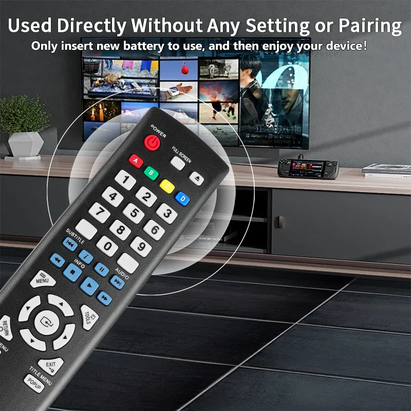 AK59-00133A AK5900133A For Samsung Remote Control Compatible With Samsung Blu-ray Player BD-D5100 BD-D5100/XU BDD5100 BDD5100XU