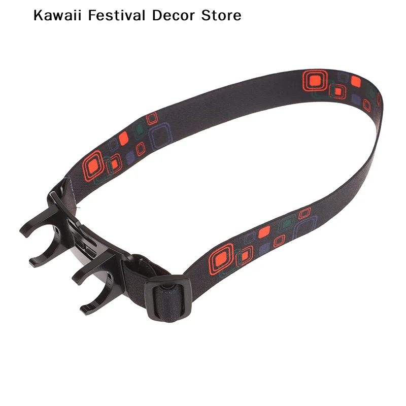 【K】Flashlight Head Lamp Torch Holder/Headlamp Strip Torches Accessories Tool Portable LED Flashlights Headlight Bracket