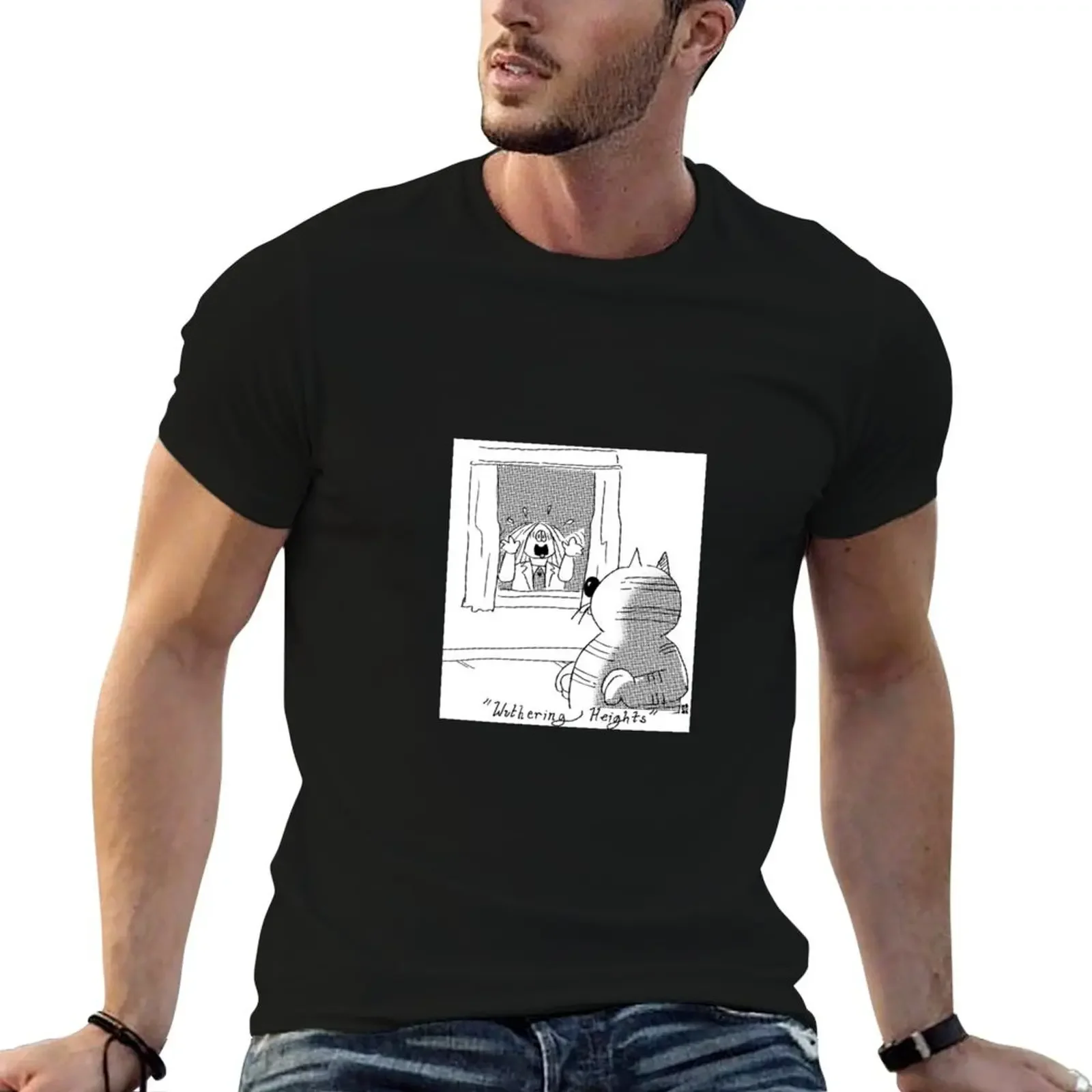 

Wuthering Heights T-Shirt anime tshirt blanks mens plain t shirts