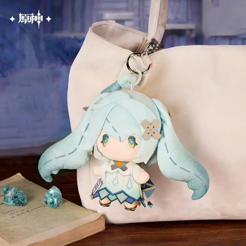 15cm Original Genshin Impact Faruzan Stuffed Plushies Doll Clothes Keychain Bag Pendant  Ornament Anime Game Toy Kids  Gifts Cos
