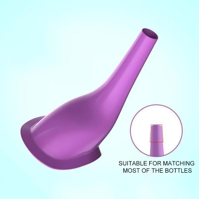 1pc Portable Silicone Urinal for Women Outdoor Travel Camping Female Soft Urination Device Stand Up & Pee Toilet Emergency TMZ