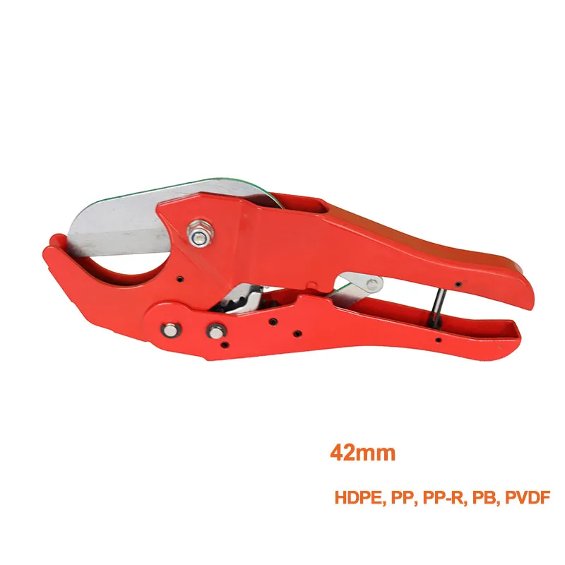 C2AC 42mm Tube Pipe Cutter Professional Hand Tool Cutting Pliers plastic pipe  HDPE, PP, PP-R, PB, PVDF Shears