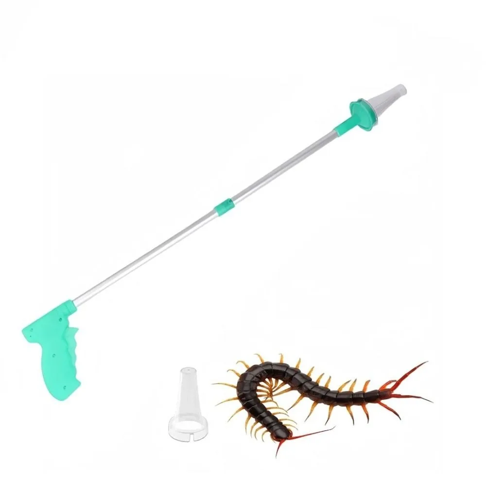 Foldable Catcher Clip Comfortable Grip Attractive Appearance Insect Catcher Contactless Easy to Clean Outdoor Bees Catching Tool