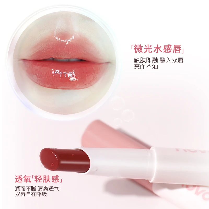 Nourishing Lipstick Jelly Solid Lipgloss Non-stick Cup Mirror Lip Tint Clear Makeup Long Lasting Moisturizing Plump Lipstick Pen