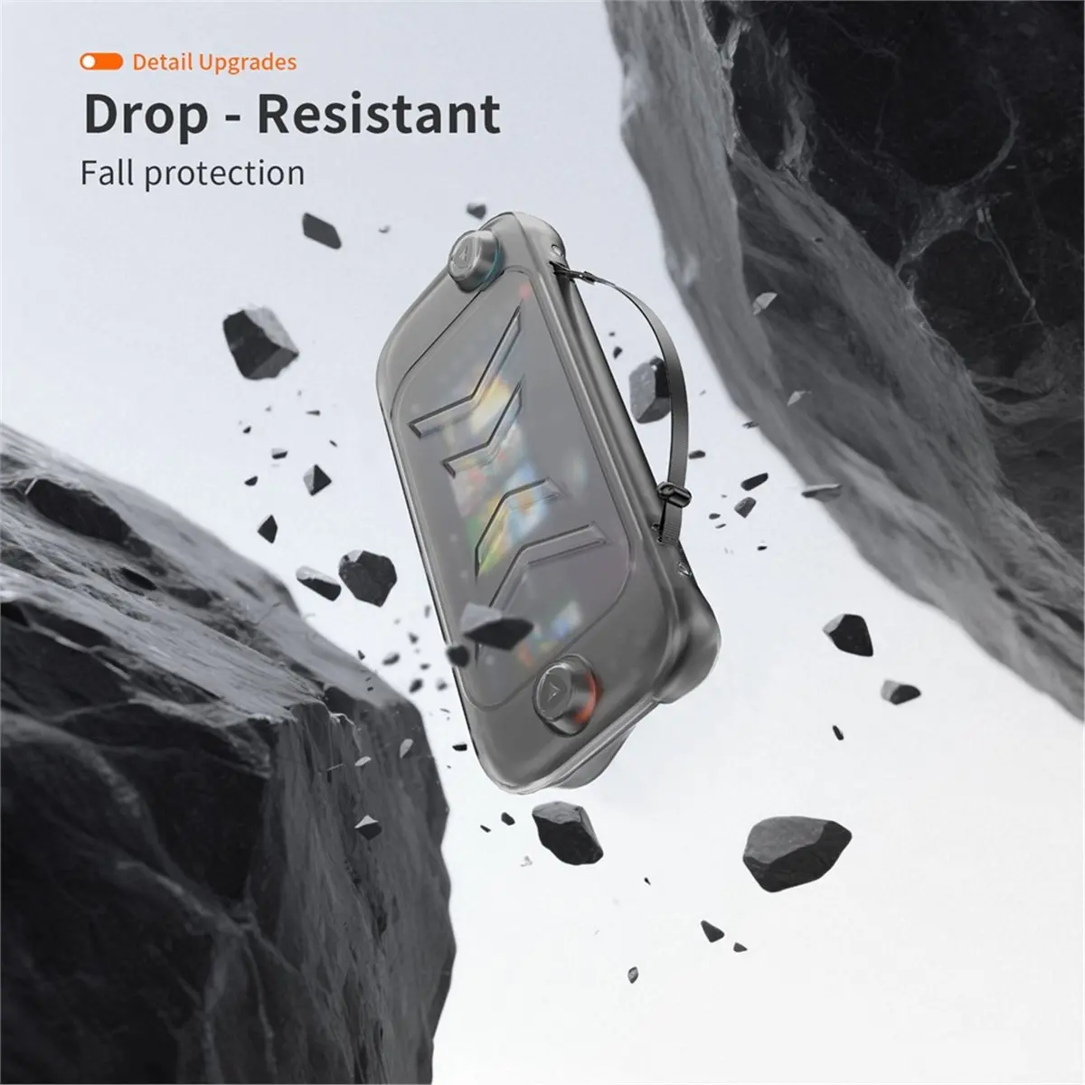 

Ergonomic Grip Case Detachable Shockproof Front Shell Face Cover Full Protection Protective Case Switch 2