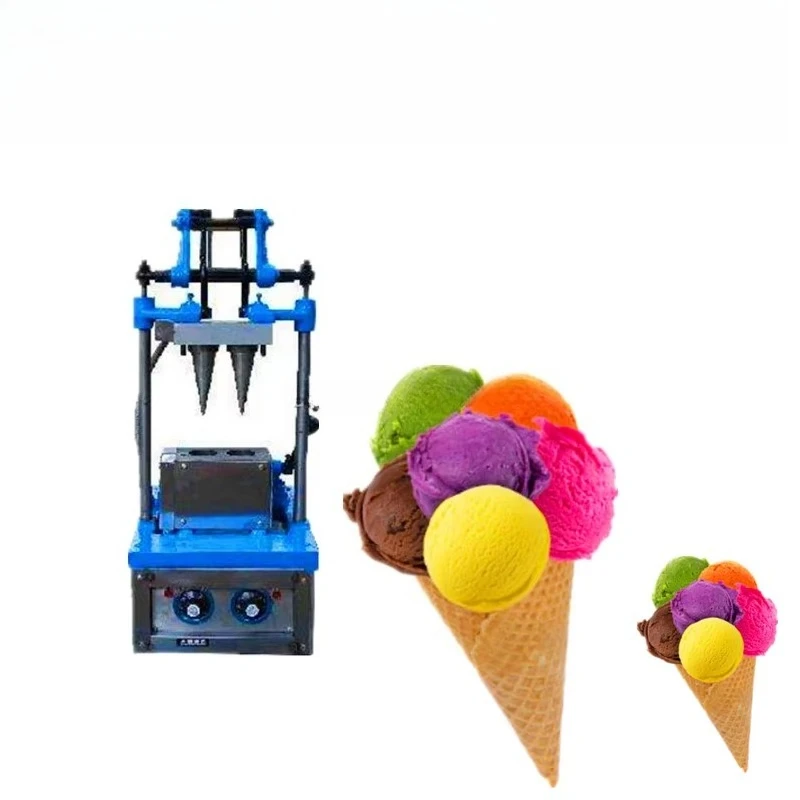 Active Demand Automatic Ice Cream Cone Making Machine Customized