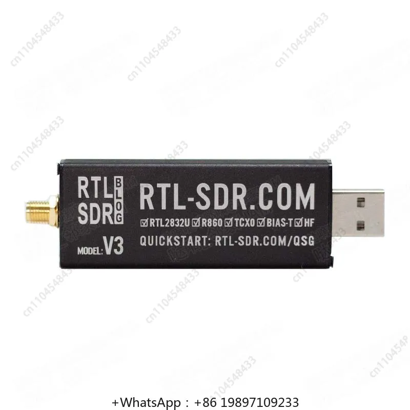

RTL-SDR Blog V3 R820T2 Обновление R860 TCXO Оригинал, программное обеспечение Радиоприемник HF