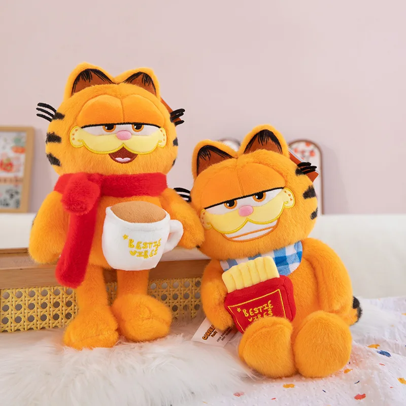 

Новая версия Гарфилд, ультра-мягкая плюшевая игрушка для девочек с героями мультфильмов, креативное украшение для дома, студенческая подушка для объятий, подарок на день рождения