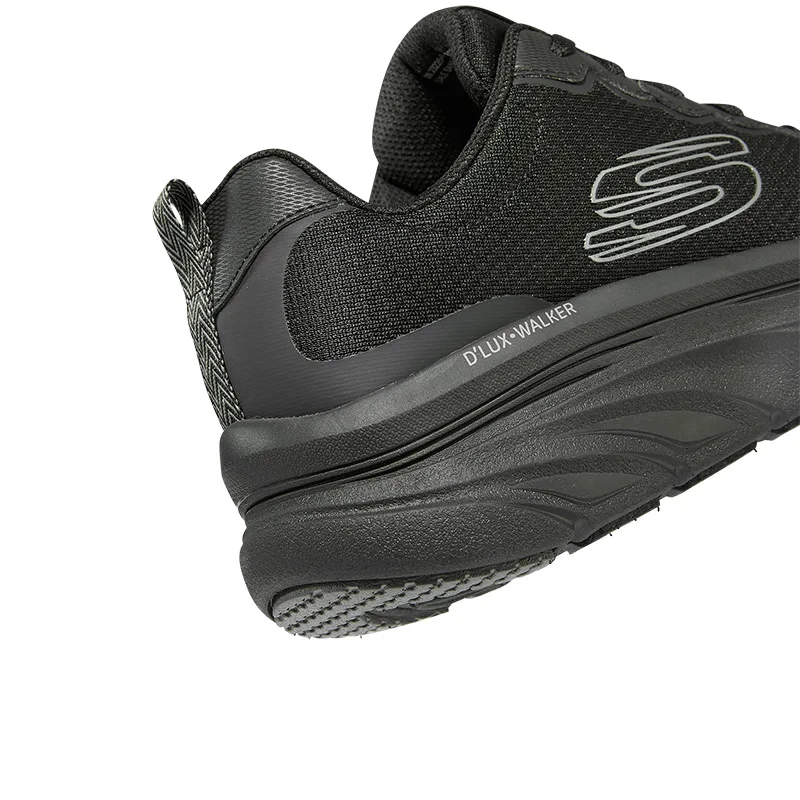 Skechers-Tênis de corrida casual D'LUX WALKER masculino, leve, absorvente de choque, confortável, respirável esporte