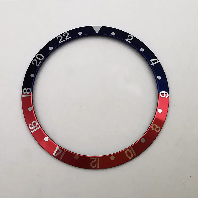 36.5mm Alumiunium Watch Bezel For Vintage Submariner Gmt-Master Aftermarket Watch Parts